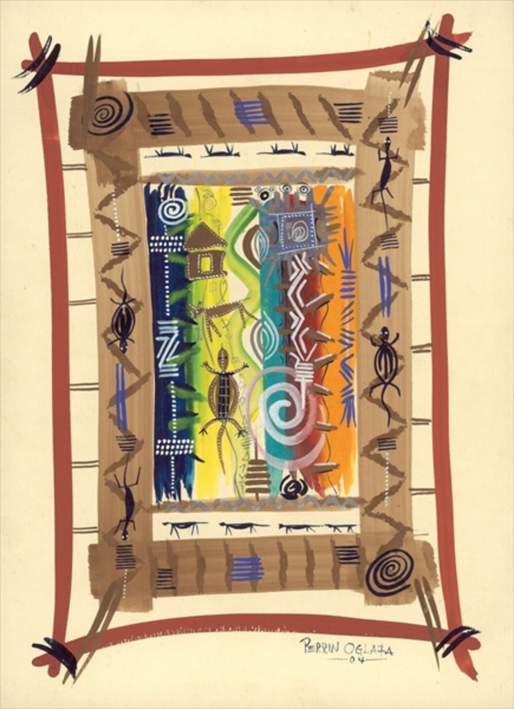 Detail of Habitation Signs, 2004 by Oglafa Ebitari Perrin