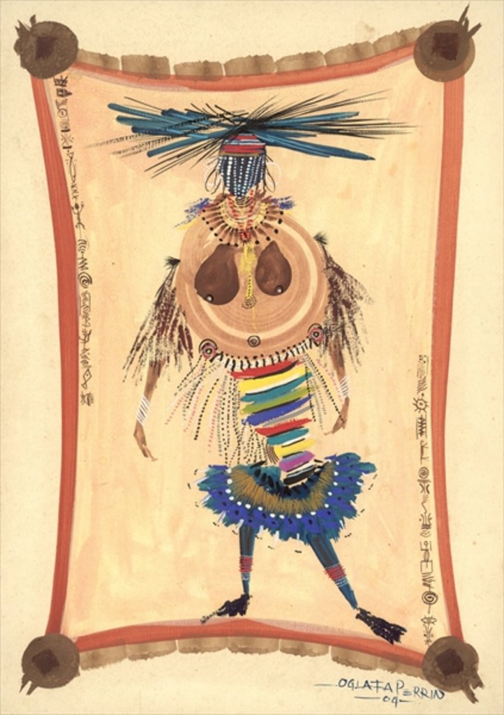 Detail of Ewa, 2004 by Oglafa Ebitari Perrin