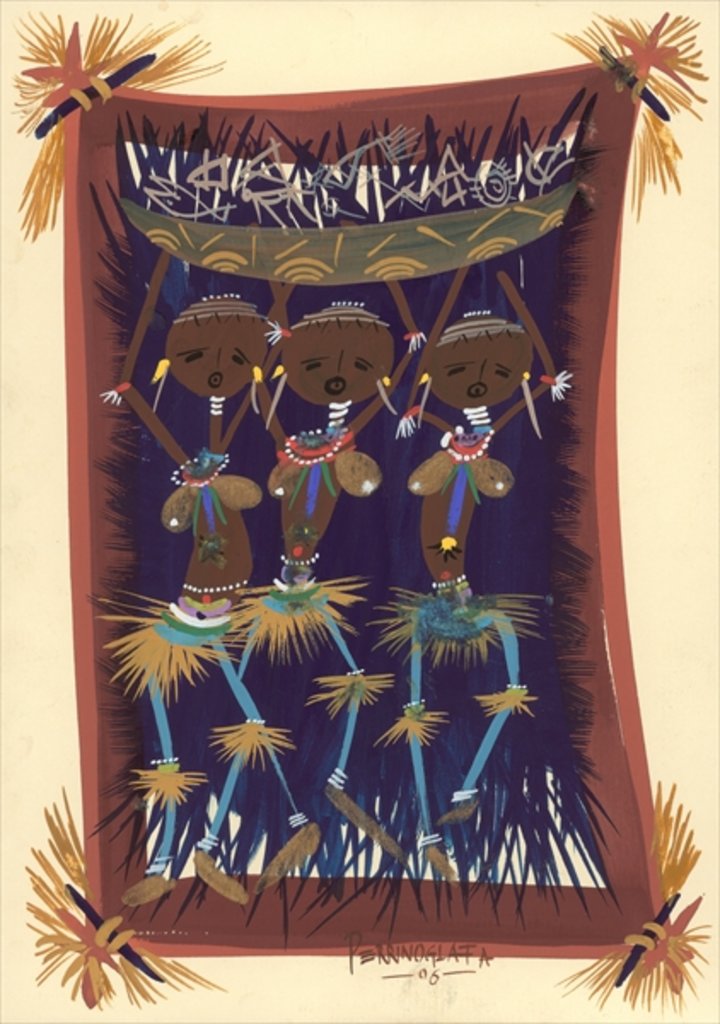 Detail of New Bride, 2006 by Oglafa Ebitari Perrin