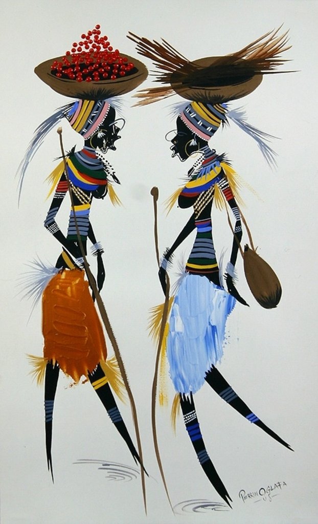 Detail of Black Models, 2008 by Oglafa Ebitari Perrin