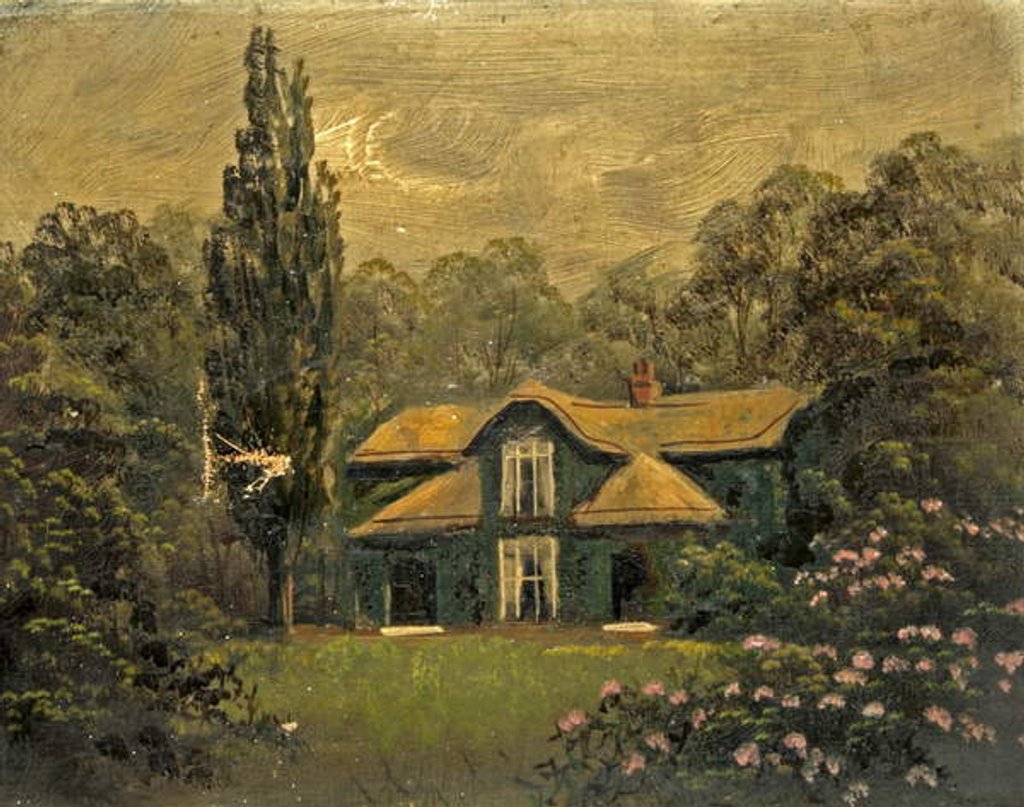 Detail of Queen Caroline's Cottage, Kew Gardens, Surrey by English School