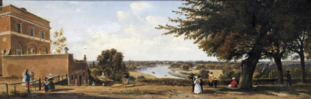 Detail of View from Richmond Hill with Wick on the left, 1837 by George Hilditch