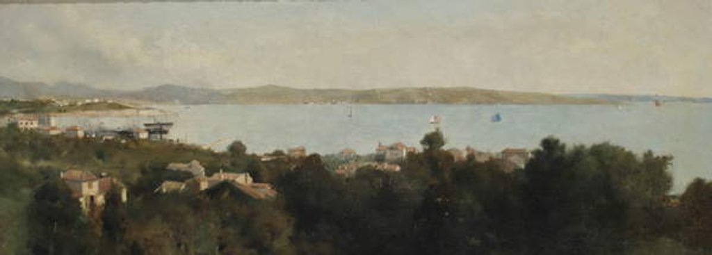 Detail of View of Trieste, Italy, c.1889 by Albert Letchford