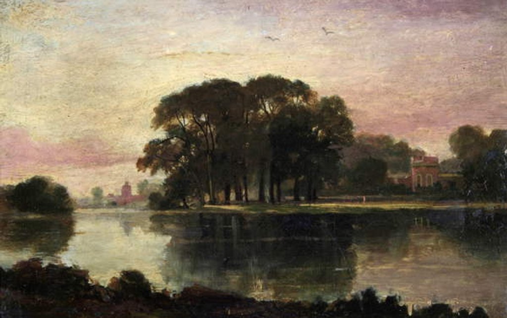 Detail of Orleans House, Twickenham by George Hilditch