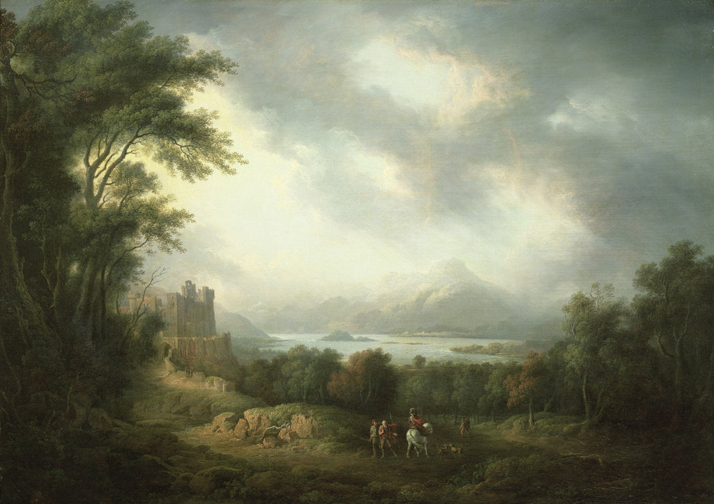 Detail of View of Loch Lomond by Alexander Nasmyth