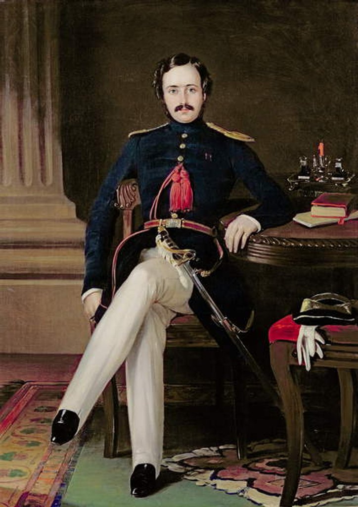 Detail of Brevet Major Robert Cornelis Napier, c.1846-47 by Thomas Smart