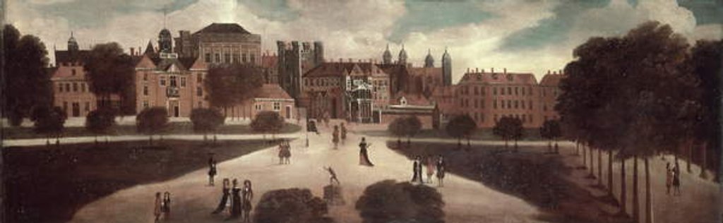 Detail of Horse Guards' Parade by Jan Wyck