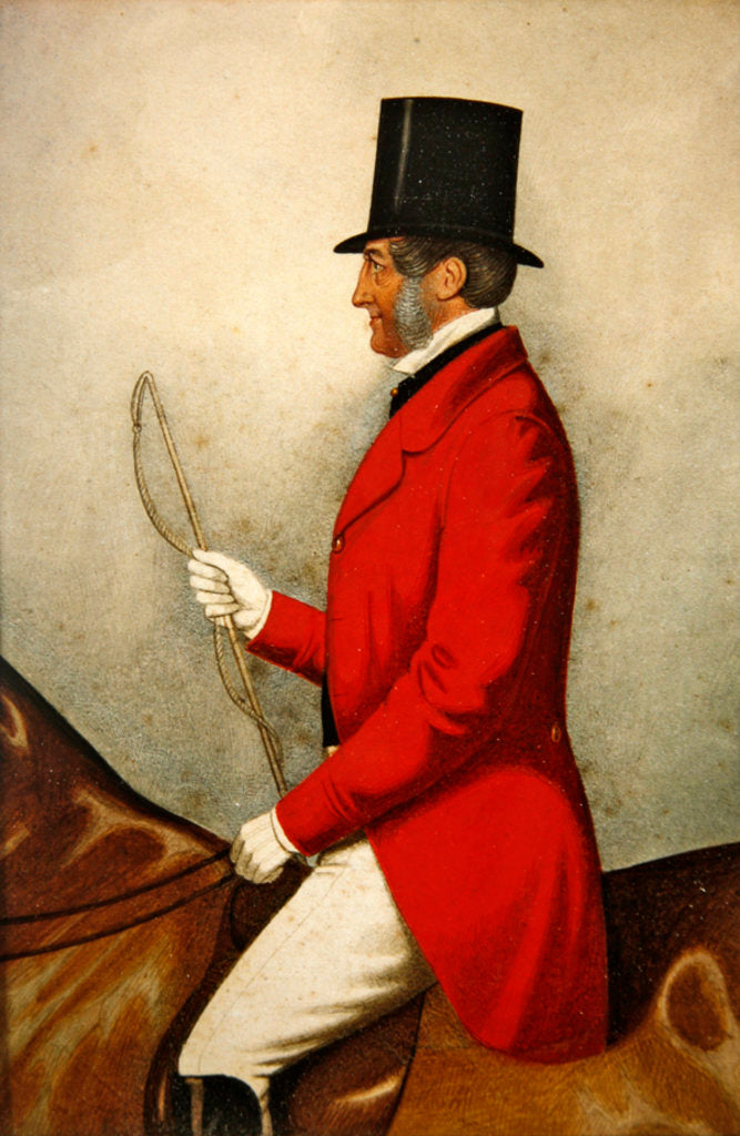 Detail of The Reverend Fane by John Deighton