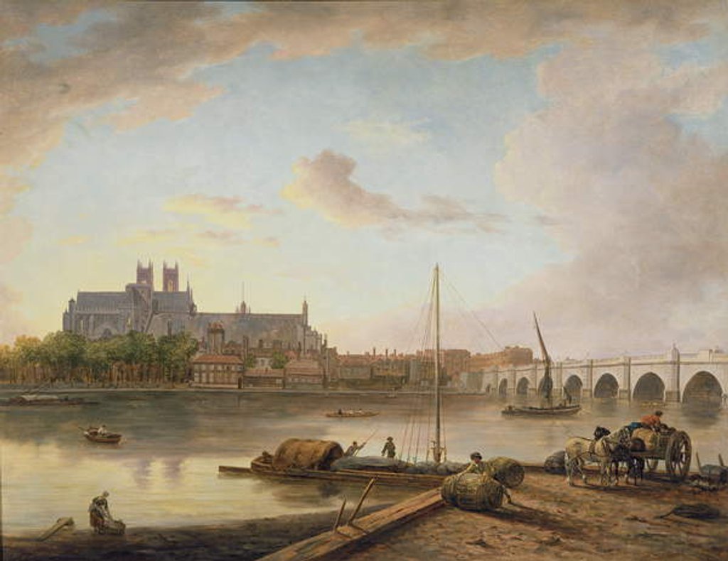 Detail of Westminster by William Marlow