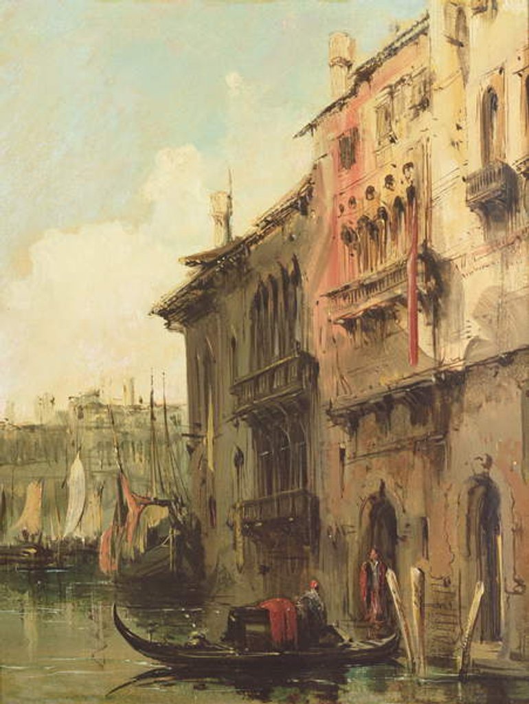 Detail of Venice by Richard Parkes Bonington