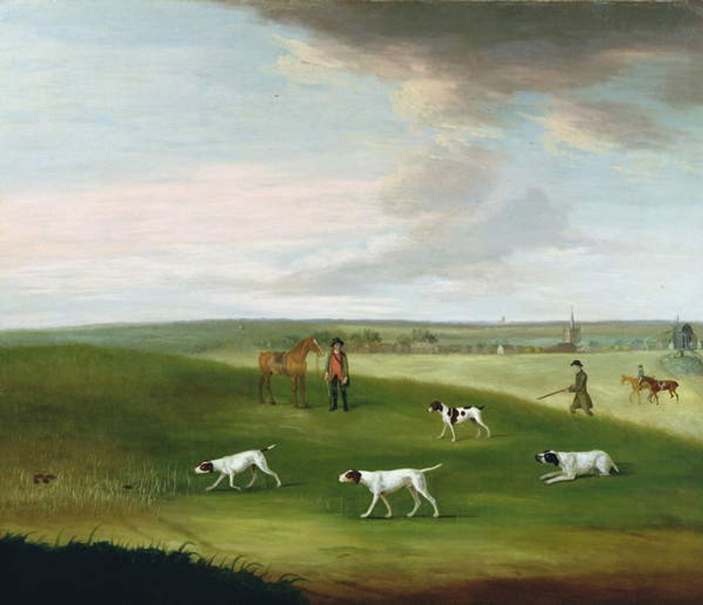 Detail of A Shooting Scene by Francis Sartorius