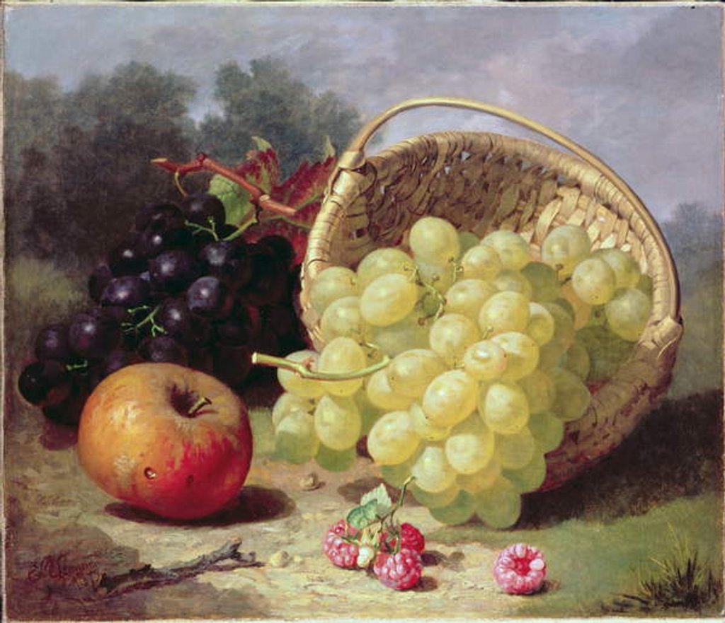 Detail of Still Life with Fruit, 1873 by Eloise Harriet Stannard