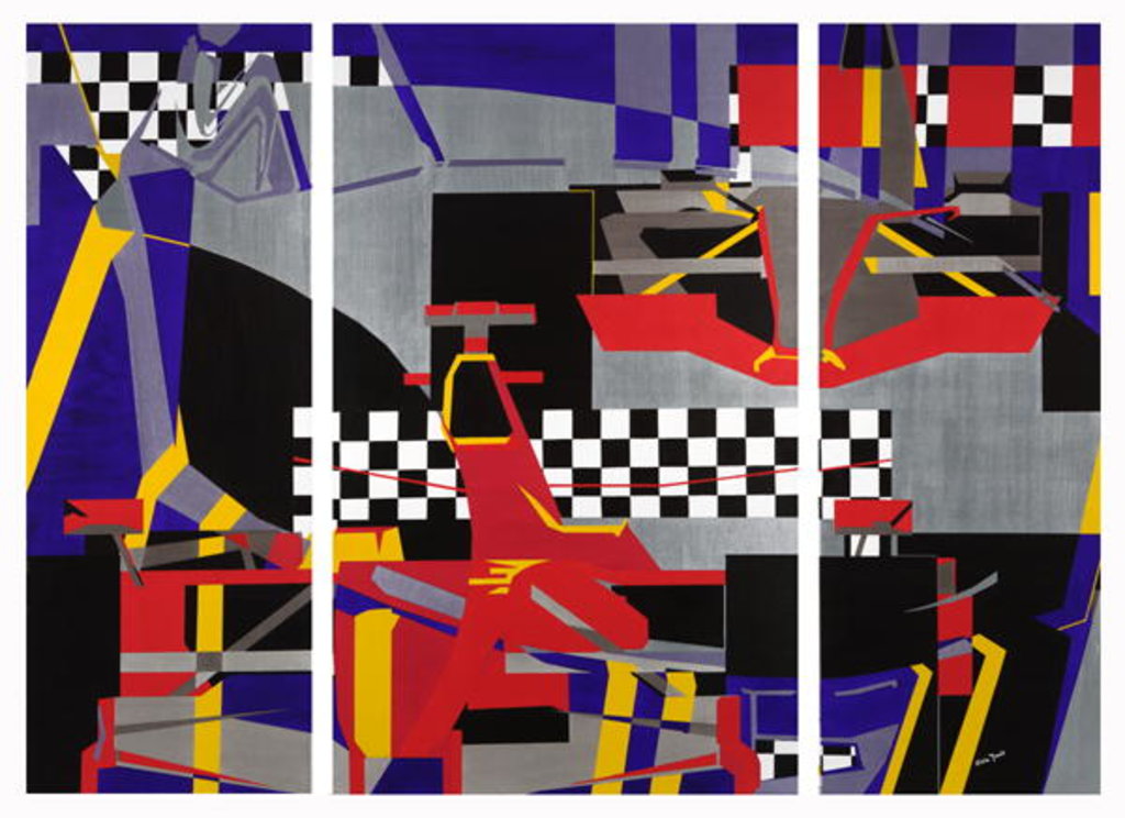 Detail of 2 F1 by Olivia Davis