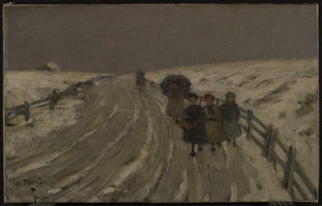 Detail of Return from School, c.1901 by James Wilson Morrice