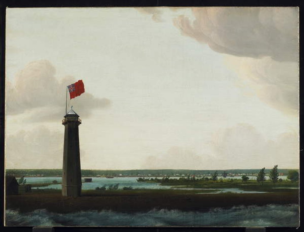 Detail of View of York, Ontario, 1820 by Robert Irvine