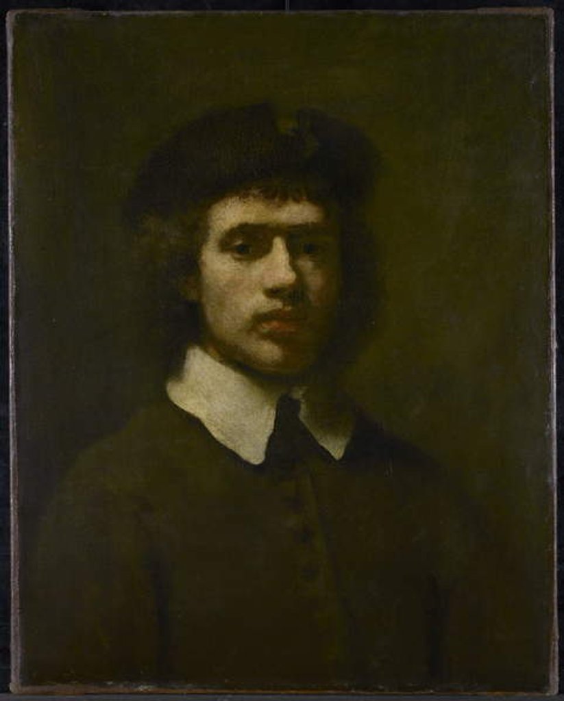 Detail of Self-Portrait, c.1650 by Barent Fabritius