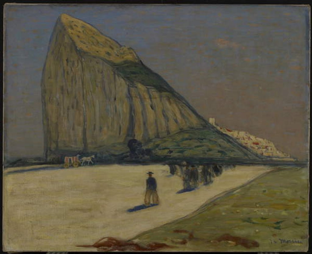 Detail of Gibraltar, 1913 by James Wilson Morrice