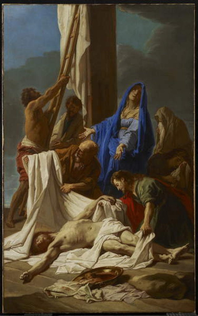 Detail of The Lamentation, c.1704 by Jean-Baptiste Jouvenet