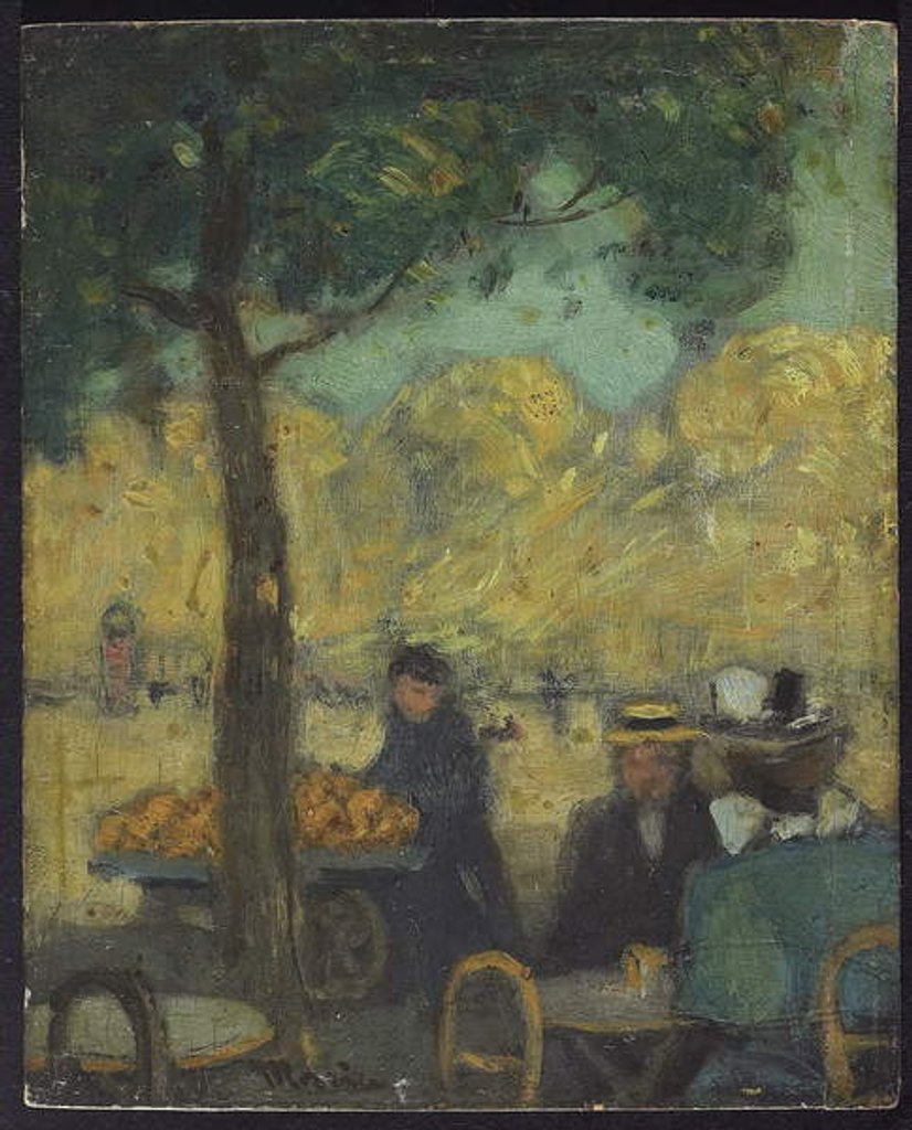 Detail of River Cafe, c. 1900 by James Wilson Morrice