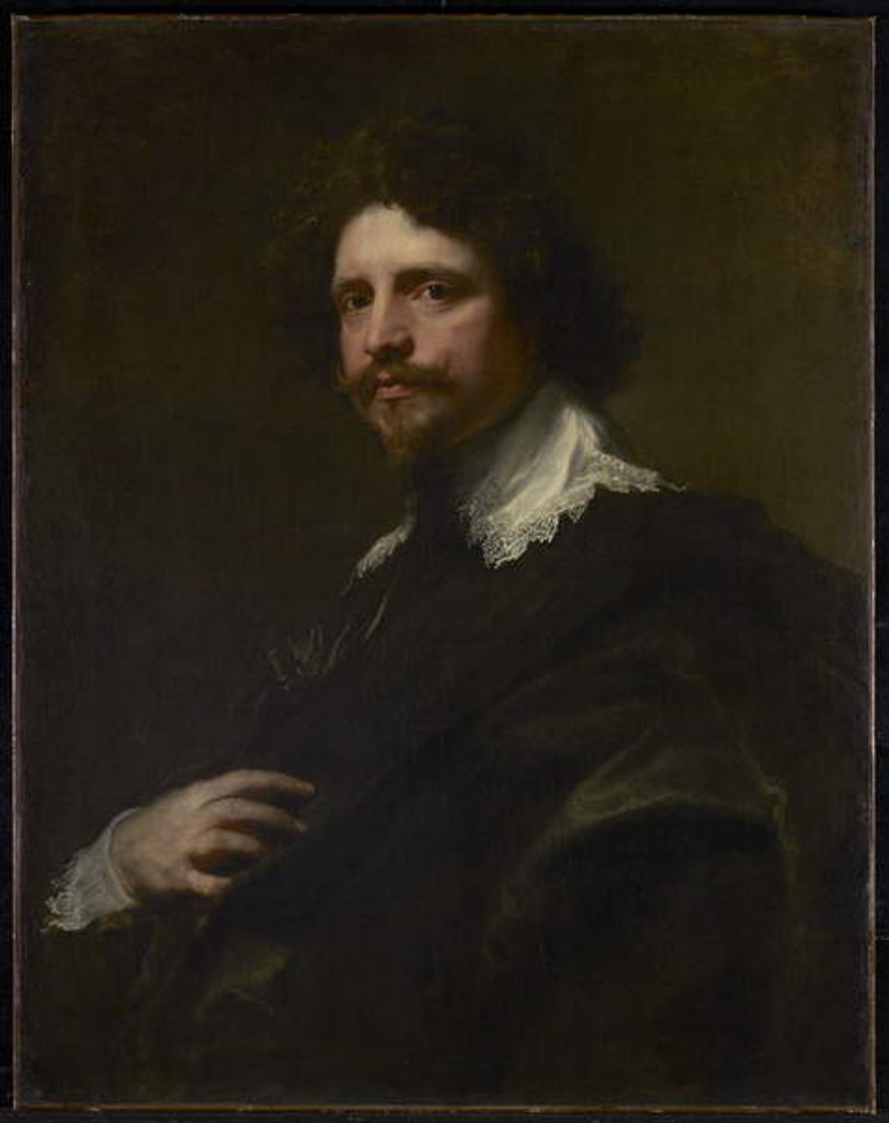 Detail of Michel Le Blon, c.1630-35 by Anthony van Dyck