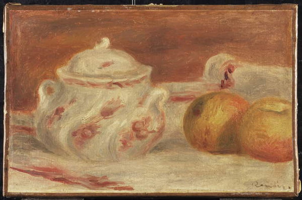 Detail of The Sugar Bowl by Pierre Auguste Renoir