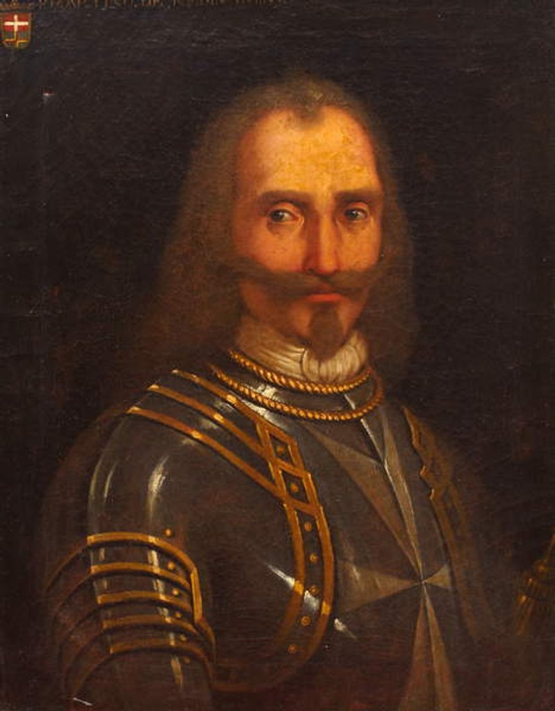 Detail of Grand Master Martin de Redin by Maltese School