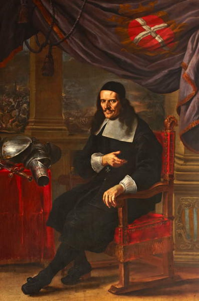 Detail of Pompeo Floramenti of Perugia, c.1662 by Italian School