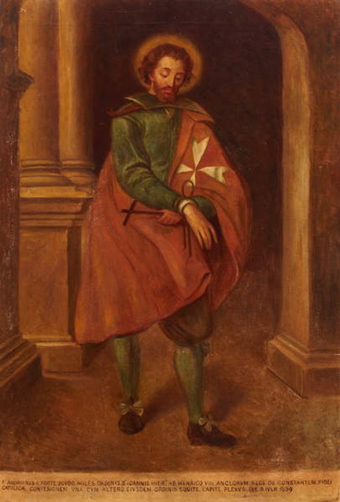 Detail of Adrian Fortescue by English School