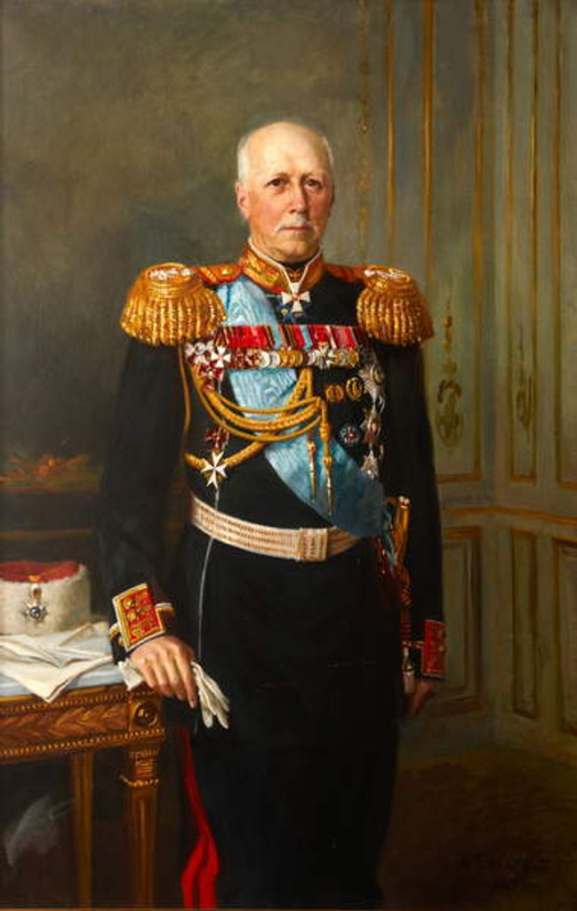 Detail of Count Pavel Schuvaloff, Governor of Warsaw, 1897 by Albert Gustaf Aristides Edelfelt