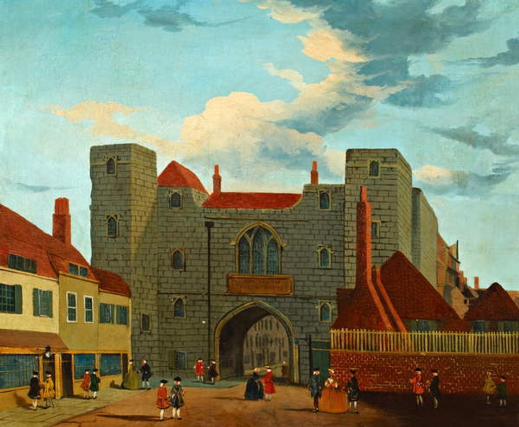 Detail of The Old Jerusalem Tavern by French School