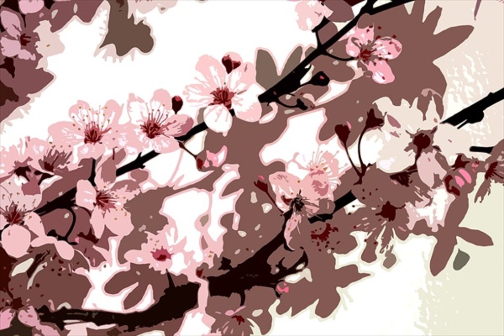 Detail of Japanese Blossom by Sarah O'Toole