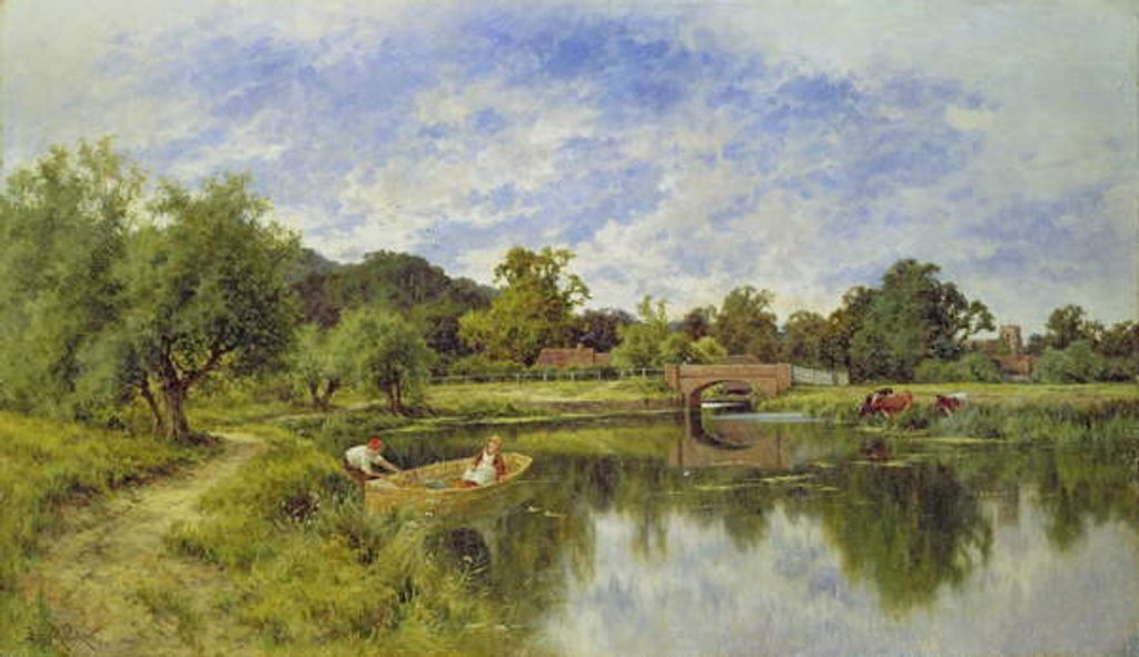 Detail of A Peaceful Day by Henry Parker