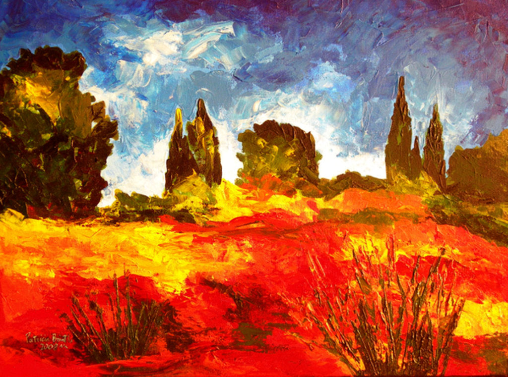 Detail of Atumn Breeze, 2008 by Patricia Brintle