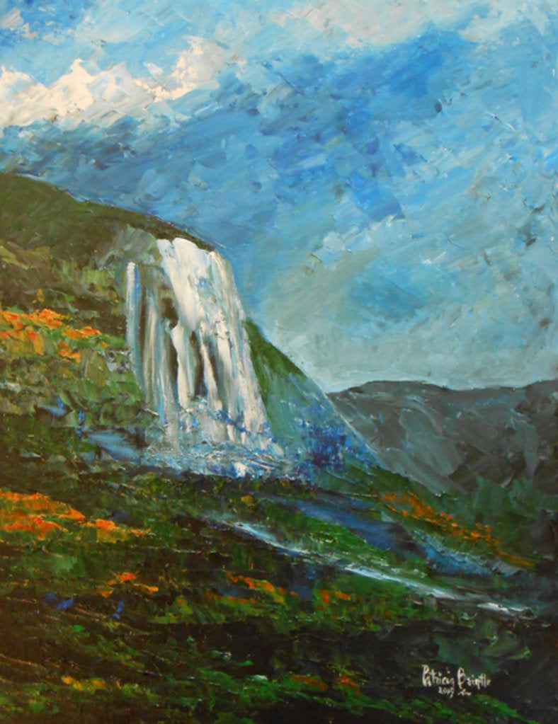 Detail of Caskad lakay, 2015 by Patricia Brintle