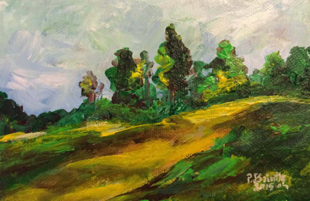 Detail of Furcy morning, 2015 by Patricia Brintle