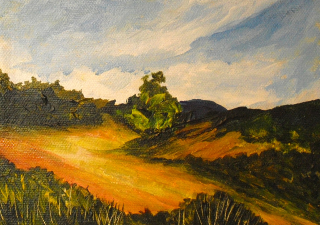 Detail of La route de Thiote, 2014 by Patricia Brintle