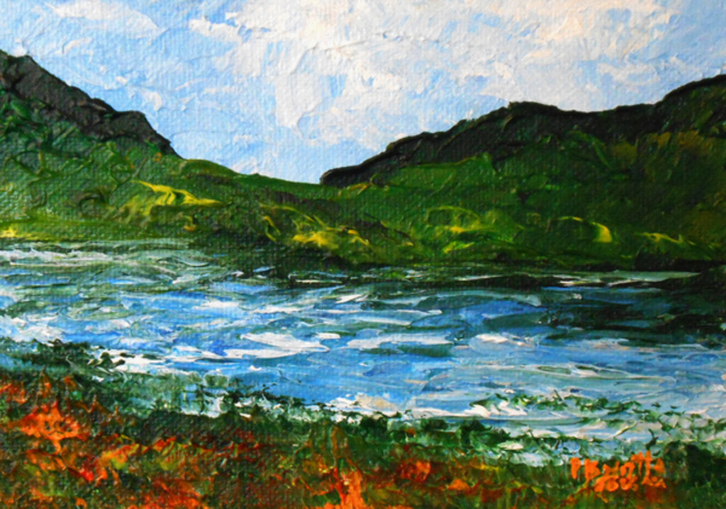 Detail of Limbe pastorale, 2016 by Patricia Brintle