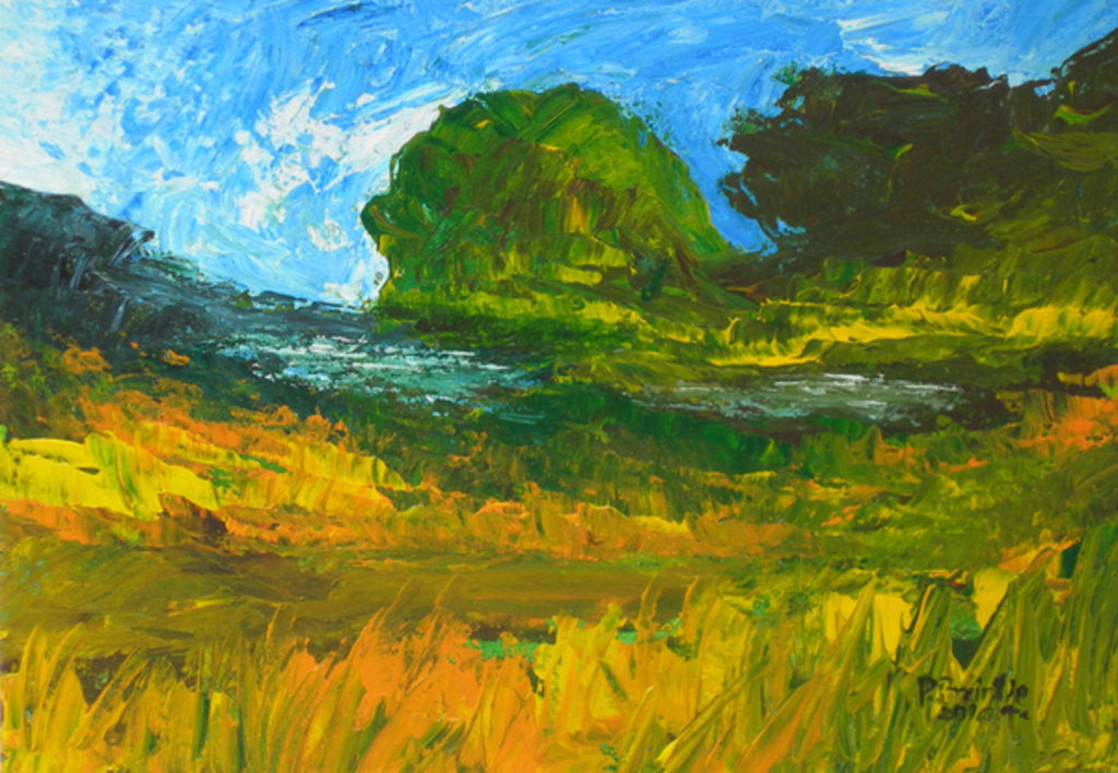 Detail of Riviere de Bainet, 2010 by Patricia Brintle