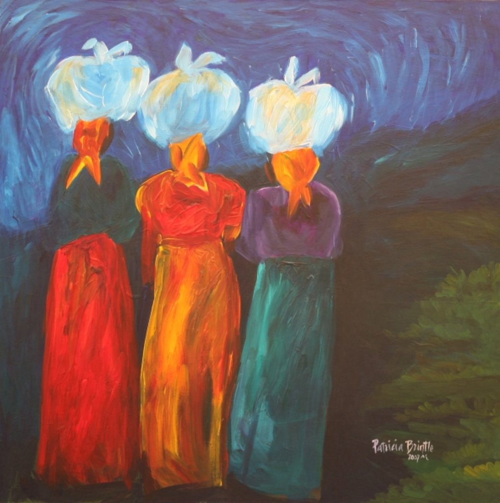 Detail of Three Sisters, 2007 by Patricia Brintle