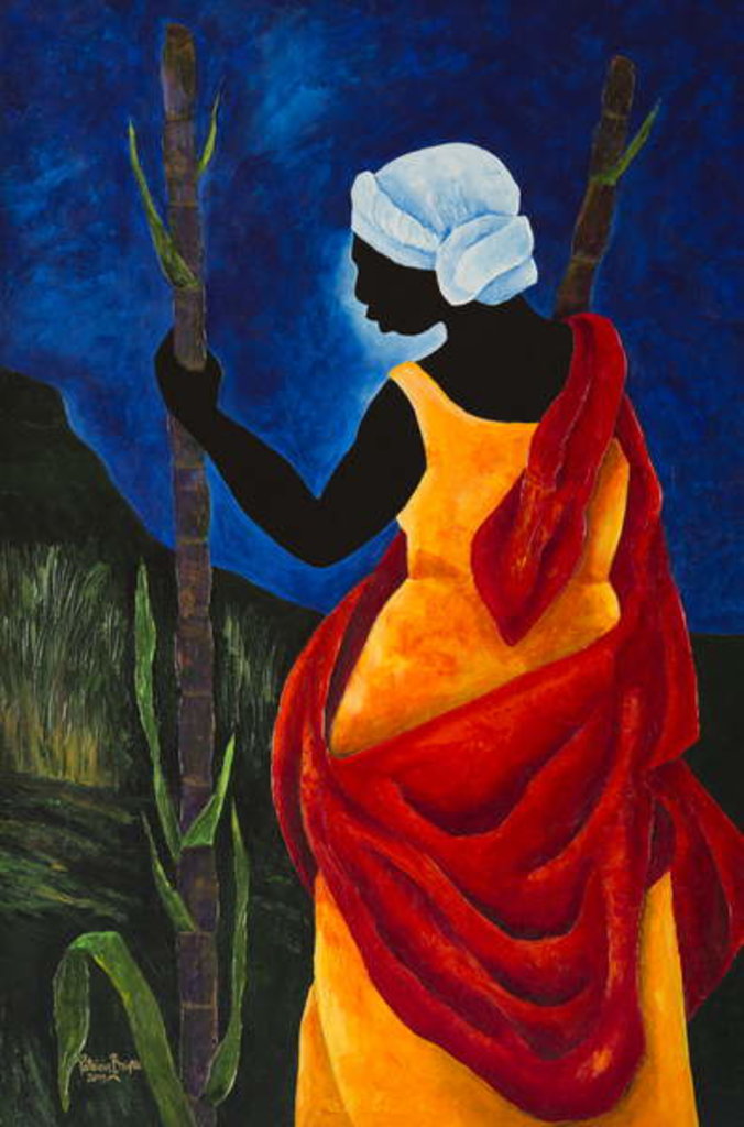 Detail of To the sugarcane field, 2013 by Patricia Brintle