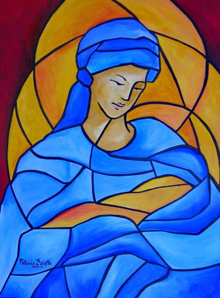 Detail of Maria full of grace, 2005 by Patricia Brintle