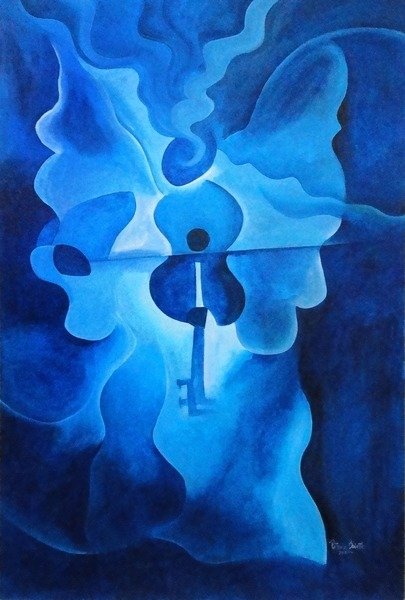 Detail of Angelic Concerto, 2010 by Patricia Brintle