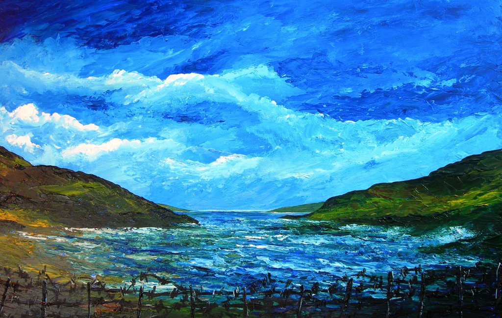 Detail of Closed borders, 2012 by Patricia Brintle