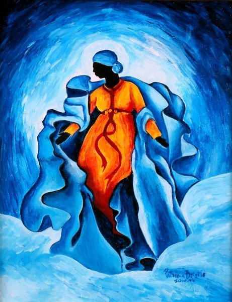 Detail of Assumption - Advocata Nostra, 2010 by Patricia Brintle