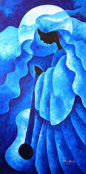 Detail of Before the Song, 2012 by Patricia Brintle