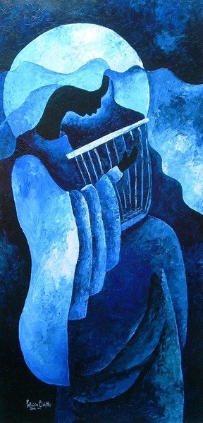 Detail of Sacred melody, 2012 by Patricia Brintle