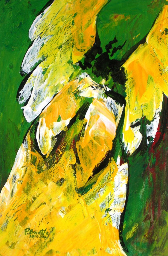 Detail of Angel of Delight, 2010 by Patricia Brintle