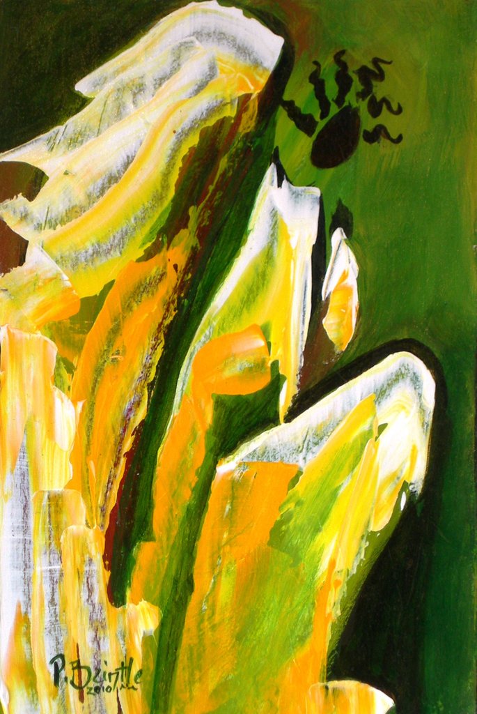 Detail of Angel of Reverence, 2010 by Patricia Brintle