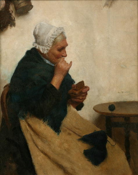 Detail of A Pinch of Snuff by Edwin Harris