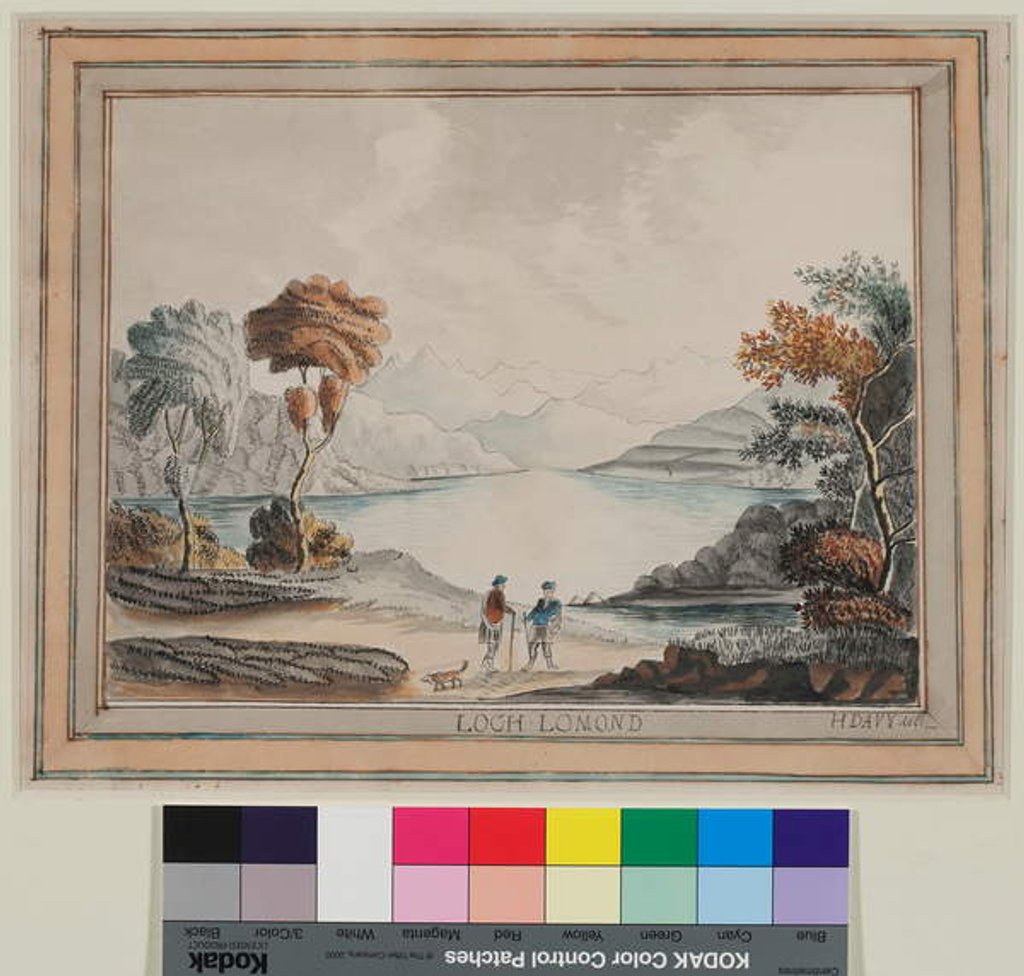 Detail of Loch Lomond No.2 by Humphry Davy